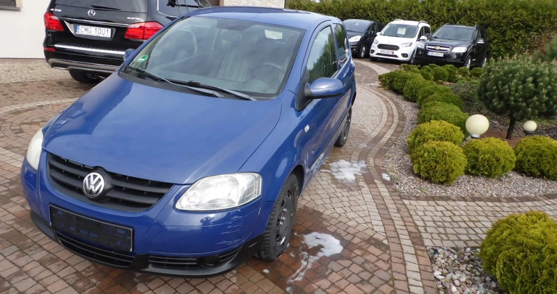 Volkswagen Fox cena 5990 przebieg: 171000, rok produkcji 2007 z Mogilno małe 352